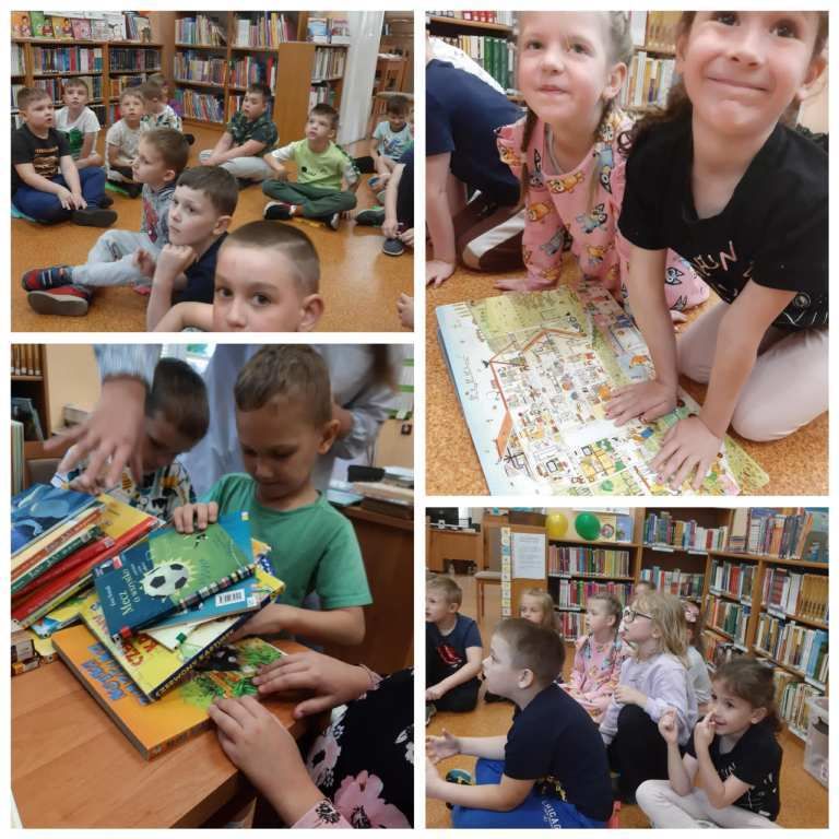 Zdjęcie: Wycieczka Mądrych Sówek do Biblioteki Gminnej