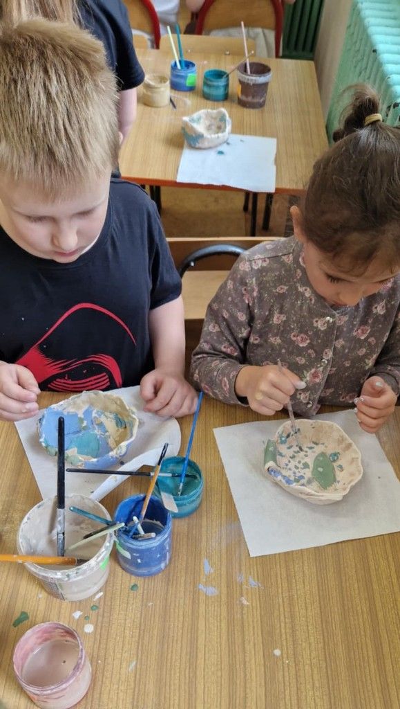 Zdjęcie: II etap warsztatów ceramicznych