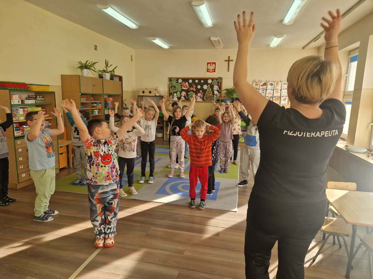 Galeria zdjęć: Spotkanie z fizjoterapeutką- Muchomorki